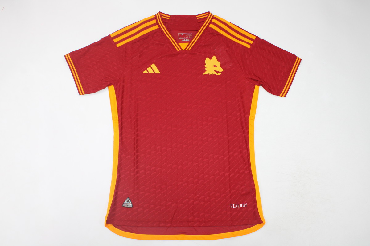 AAA Quality Roma 23/24 Home Soccer Jersey(Player)